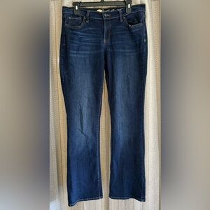 Old Navy Dark Blue Straight Leg Jeans